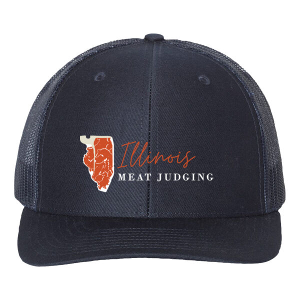 Meat Judging Team Embroidered - Snapback Trucker Cap Thumbnail